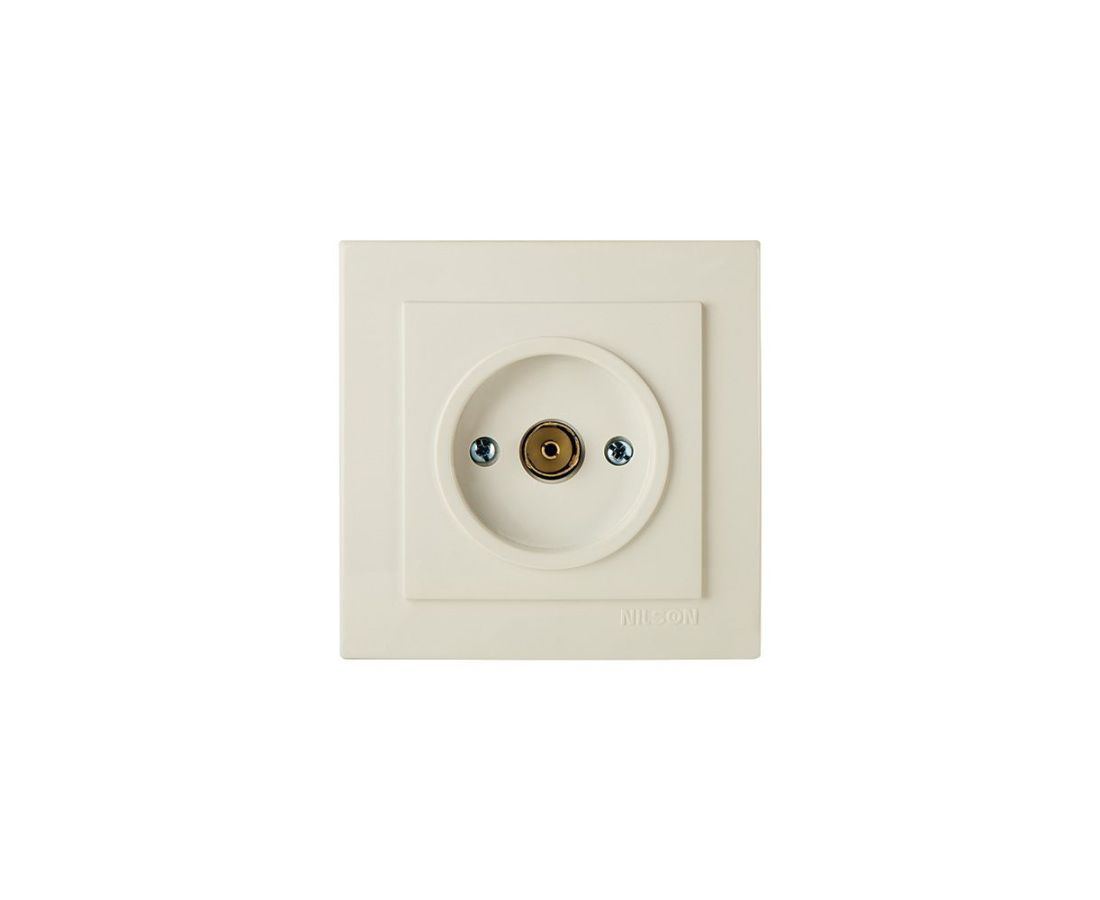 როზეტი ტელევიზორის touran cream - 24121029 — როზეტები და ჩამრთველები